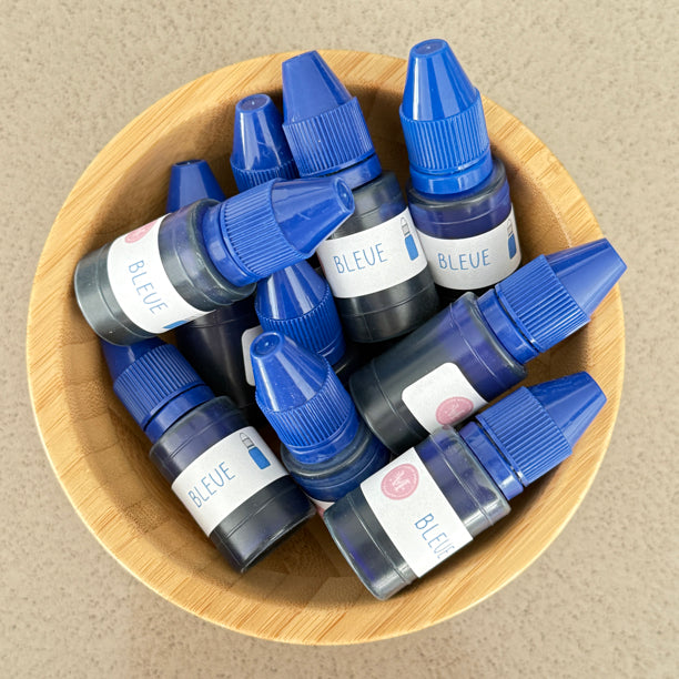Encre bleue