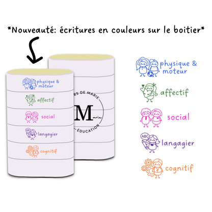 Étampe 5 en 1 Domaines Préscolaire