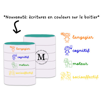 Étampe 4 en 1 Domaines Petite Enfance