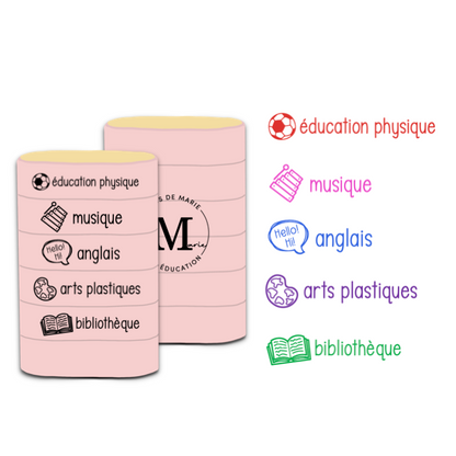 Étampe 5 en 1 "SPÉCIALITÉS" musique