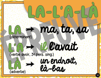 Homophones *Collection Agrumes*