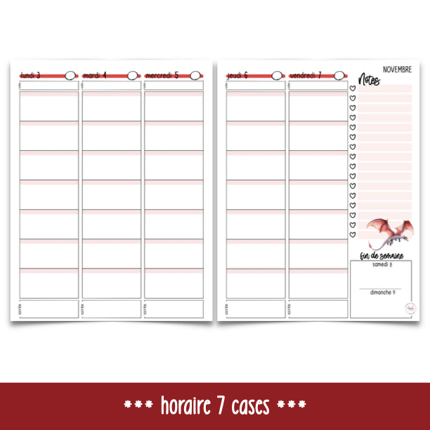 agenda ENSEIGNANTS 2025-2026 MAGIE