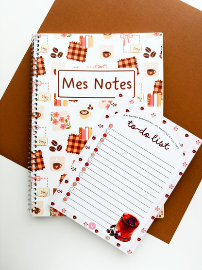 Cahier de Notes Latte