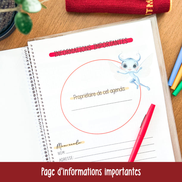 agenda ENSEIGNANTS 2025-2026 MAGIE