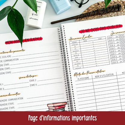 agenda ENSEIGNANTS 2025-2026 MAGIE