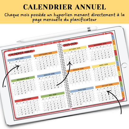 AGENDA NUMÉRIQUE MAGIE 2025-2026