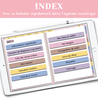 AGENDA NUMÉRIQUE 2025-2026