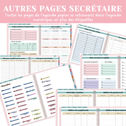 Agenda numérique 2026-2027