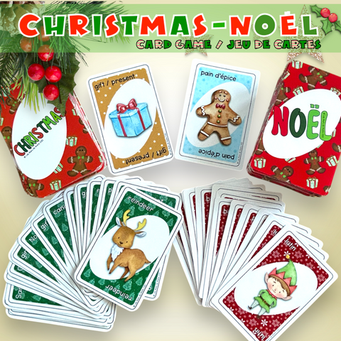 JEU DE CARTES NOËL / CHRISTMAS CARD GAME