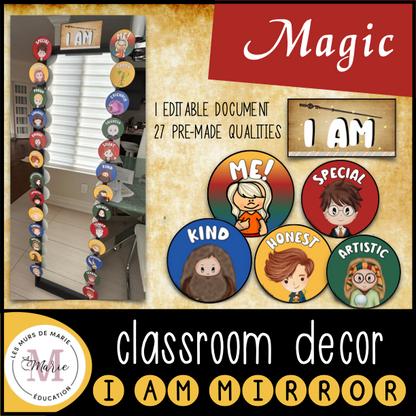 MAGIC THEME "I AM MIRROR" - CLASSROOM DECOR