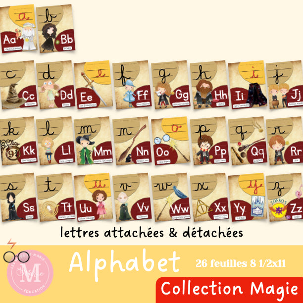 Alphabet *collection Magie*