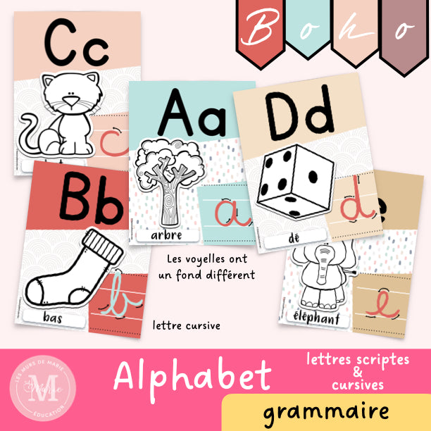 Alphabet *collection Boho*