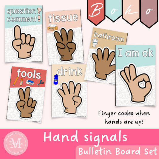 Hand signals *Boho collection*
