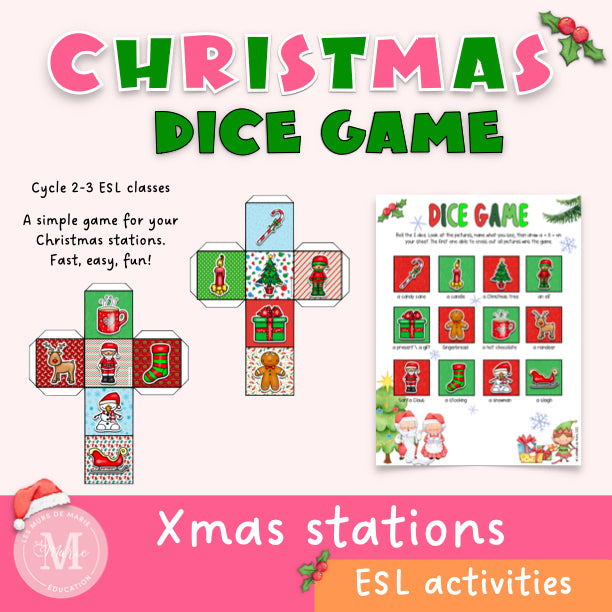 Christmas dice game