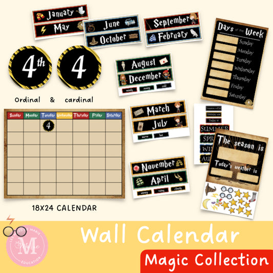 Wall calendar *Magic collection*
