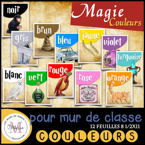 couleurs *collection Magie*