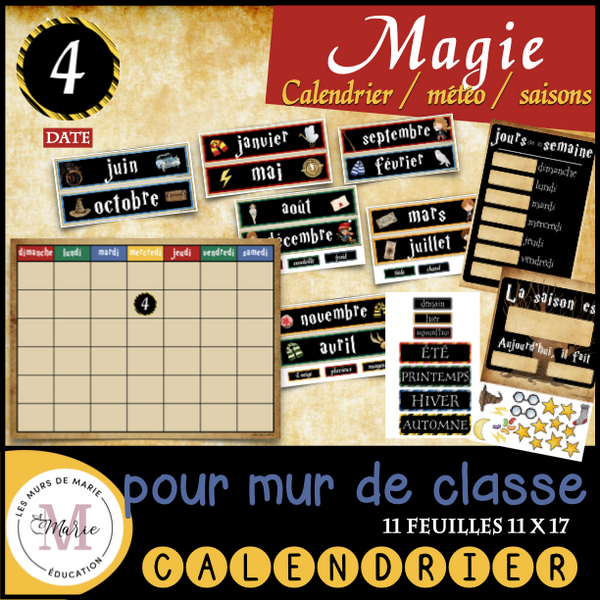 Ensemble affichage *collection Magie*