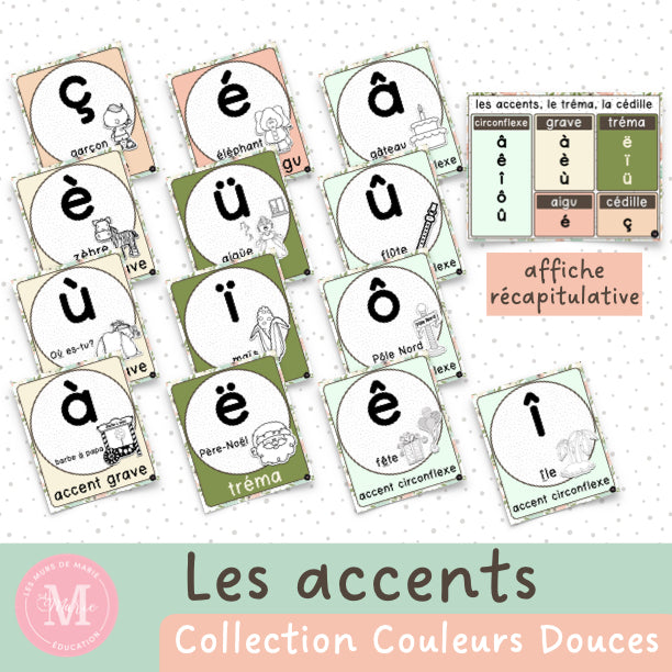 Les Accents *Collection Couleurs Douces*