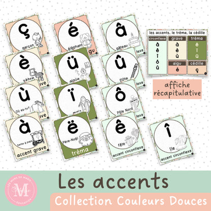 Les Accents *Collection Couleurs Douces*