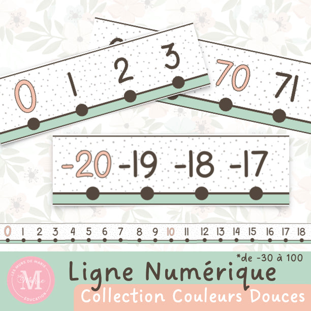 Ligne Numérique *Collection Couleurs Douces*