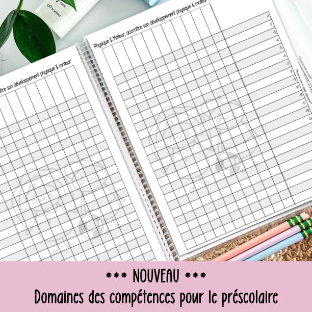 agenda PRÉSCOLAIRE 2025-2026 CAFÉ LATTÉ