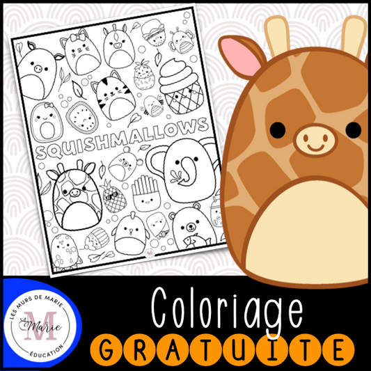 Coloriage Squishmallows