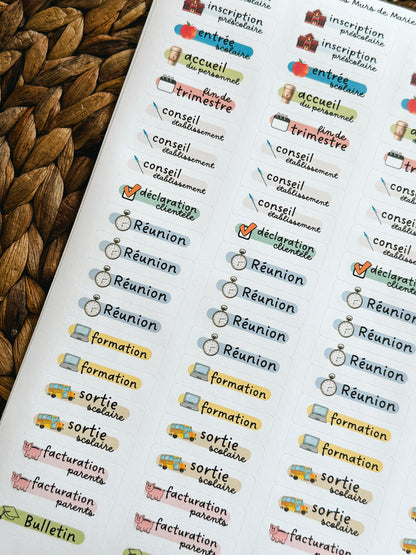 Étiquettes Secrétaire #1