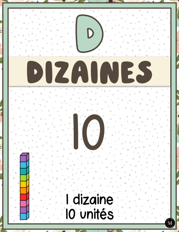Tableau de Numération, 2e cycle *Collection Couleurs Douces*