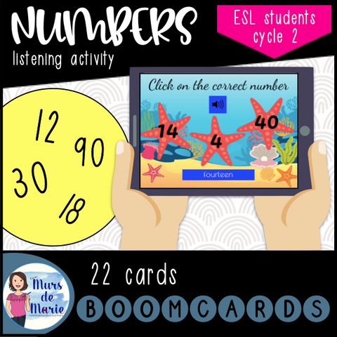 BOOMCARDS "NUMBERS"