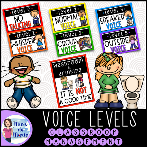 VOICE LEVEL POSTERS