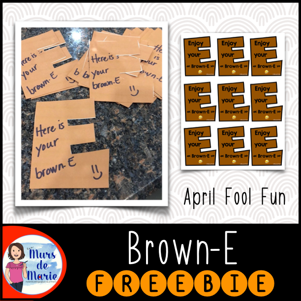 APRIL FOOL "BROWNIES"