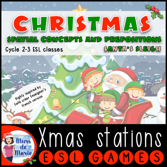 CHRISTMAS SPATIAL CONCEPTS STATIONS