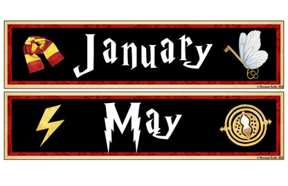 MAGIC THEME WALL CALENDAR - CLASSROOM DECOR