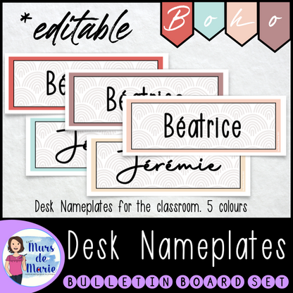 BOHO THEME CLASSROOM SET BUNDLE