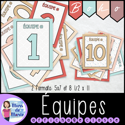 BOHO DÉCOR DE CLASSE - ENSEMBLE COMPLET + BONUS