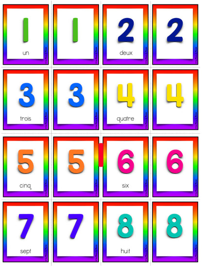 JEUX POUR FRANCISATION (NOMBRES)