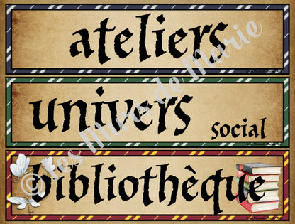 menu du jour *collection Magie*