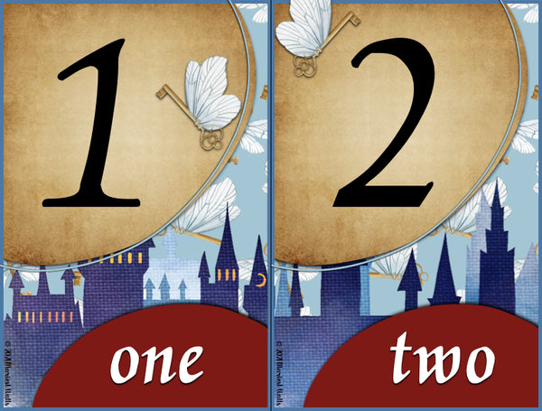 MAGIC THEME NUMBER POSTERS - CLASSROOM DECOR