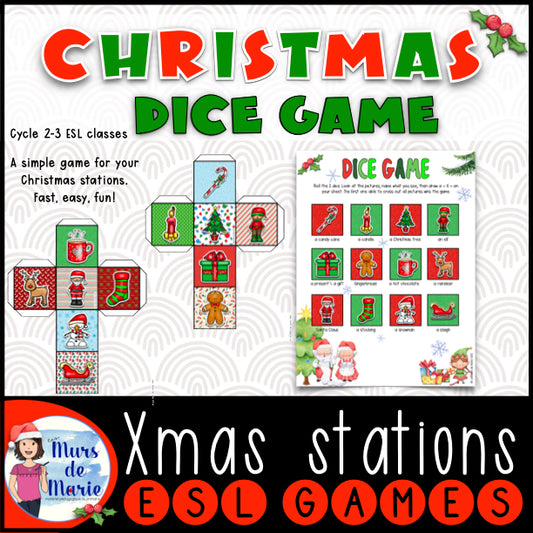 CHRISTMAS DICE GAME