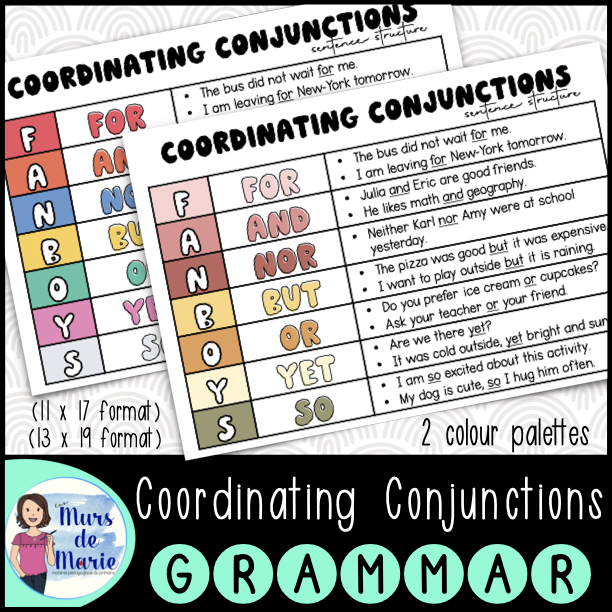 COORDINATING CONJUNCTIONS